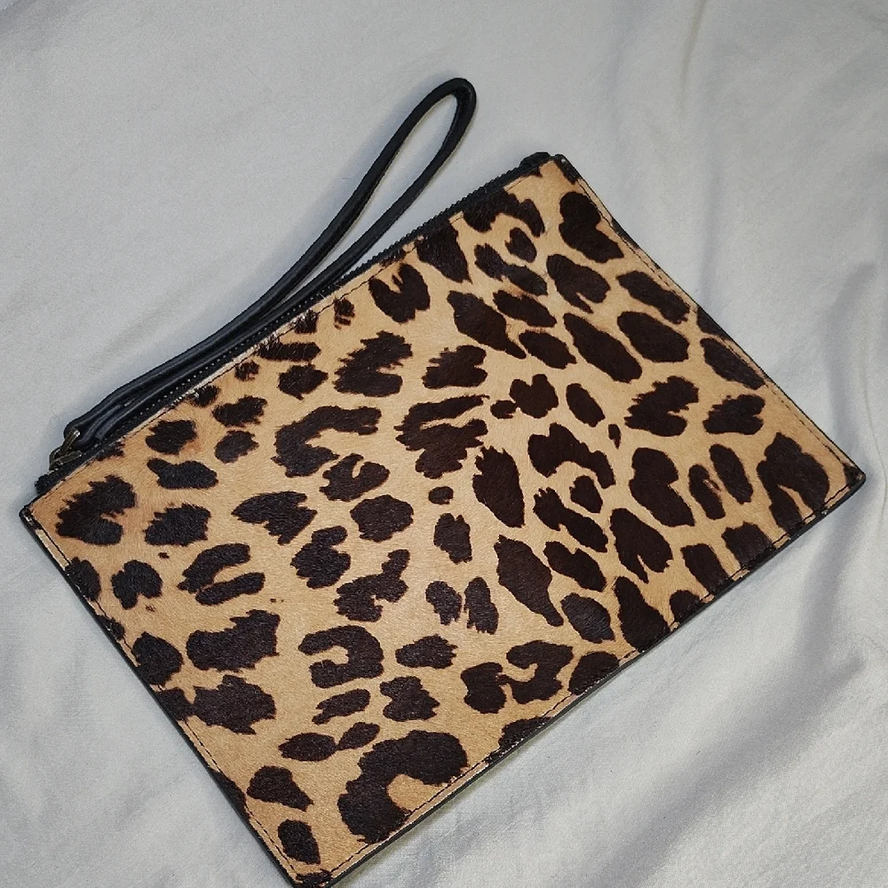 Lucky Brand Leopard Print Clutch